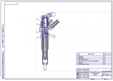 Разбор форсунки дизельной
