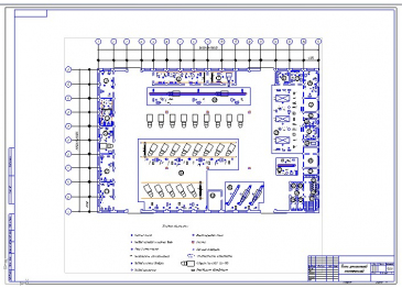Чертеж ремонтной мастерской